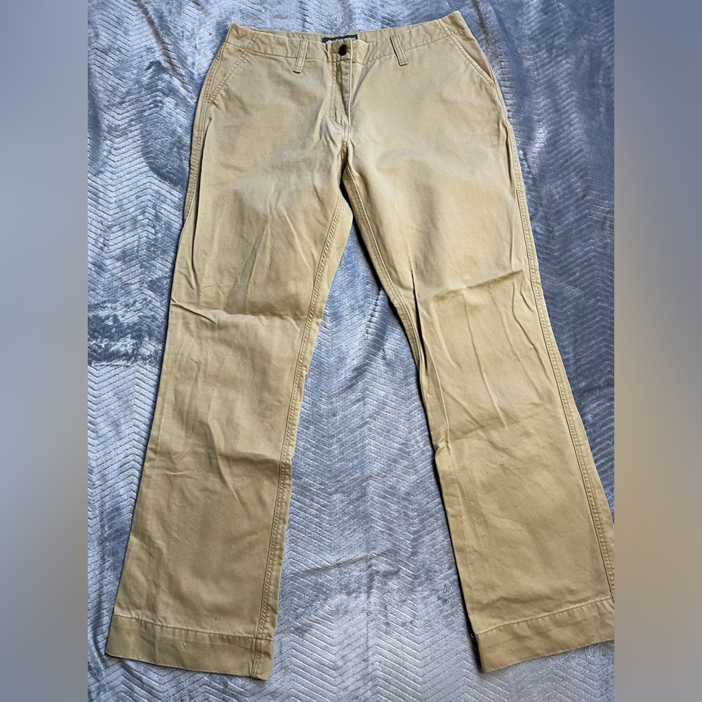 Womens Mountain Khakis Teton Twill Khaki Pants 10 Reg
